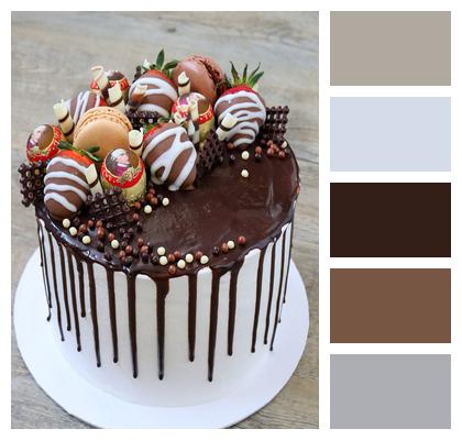 Happy Birthday Chocolate Cake Image